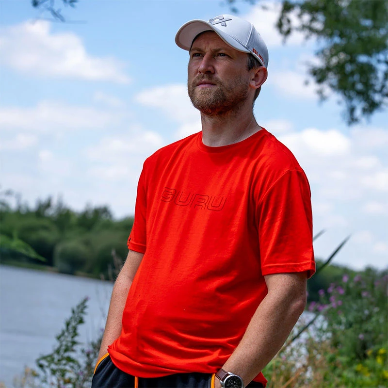 Guru Glitch Red Tee